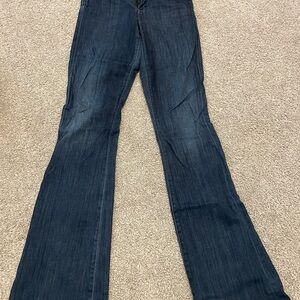 Citizens Of Humanity Dark Blue Flare Jeans